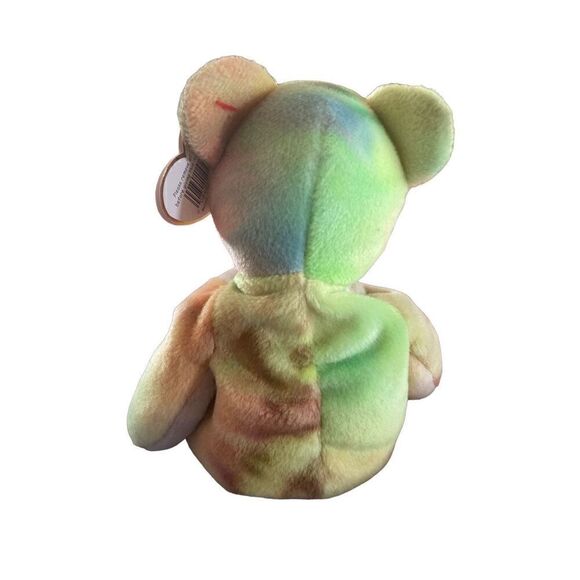 Peace Bear 1996 Ty Beanie Baby Plush Collectible Nostalgia Stuffed Animal Y2K Vi - Picture 2 of 9